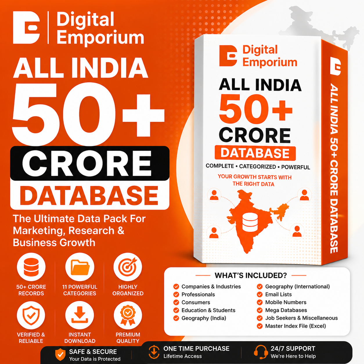 All India 50+ Crore Verified Business & Consumer Database preview 2